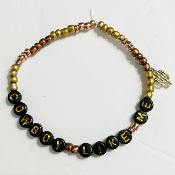 Taylor Swift Eras Tour Friendship Bracelet Cowboy Like Me Evermore - Picture 1 of 1
